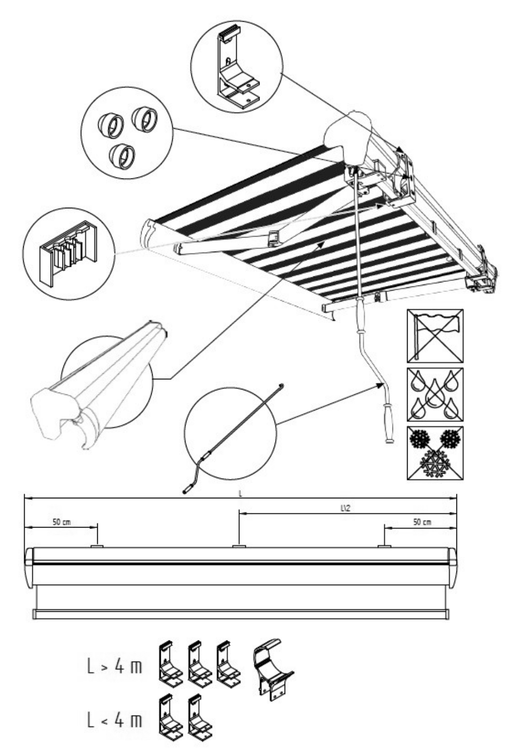 Kasetna tenda 1
