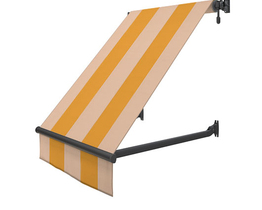 Balkonska tenda za sončenje z ročico