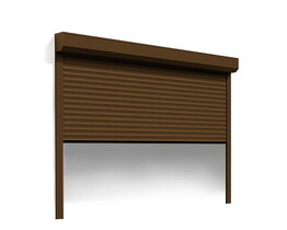 Električna roletna vrata v varnem prilagodljivem sistemu