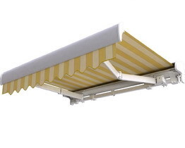 Palm patio awning PREMIUM in cassette