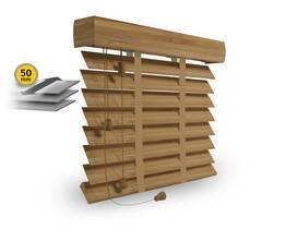 Lamelne žaluzije 50 mm ECO, lestevni trak