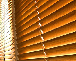 Bamboo blinds