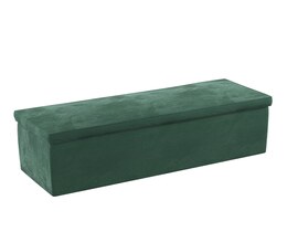 Oblazinjena škatla za shranjevanje