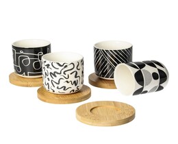 Set skodelic Contraria 100ml bambus