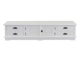 TV omarica Brighton 160x40x50cm bela