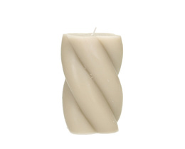Svečka Camila 14 cm bež
