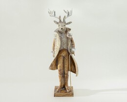 Okrasna figurica Gentleman Deer 30x9x69 cm