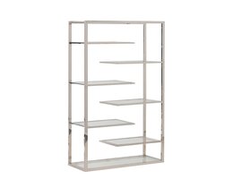 Raztegljiva knjižna omara 90x36x180cm