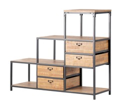 Knjižna omara Factory 120 x 41 x 128 cm
