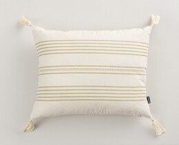 Prevleka za blazino Linea Sand Tassel 45x45 cm
