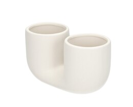 Wazon Minestra 12 cm bela