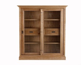Vitrina Chantal 115x40x158cm z 2 predaloma