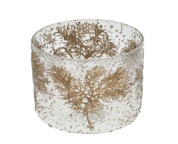 Świecznik Twig II ⌀15 cm zlata