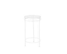 Stojalo za rastline Daisy 50 cm belo
