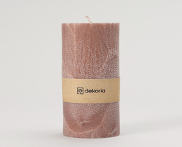 Świeca zapachowa palmowa walec Old Pink