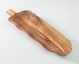 Patera leseni list 60x18 cm