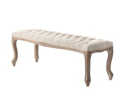 Klop Isacco kremne barve 114x38x48cm