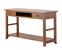 Konzolna mizica Aston rjava 110x38x77cm