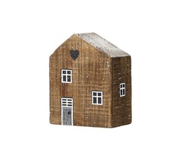 Dekoracja Snežna hiša 12cm naravna