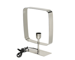 Namizna svetilka Theo Silver 46 cm