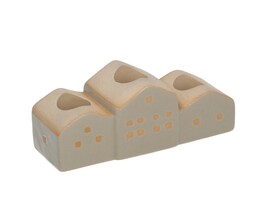 Świecznik Hauses 13x5x7cm bež