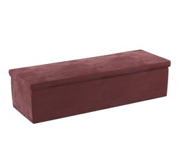 Oblazinjena škatla za shranjevanje