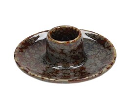 Świecznik enojni 9x6cm rjav