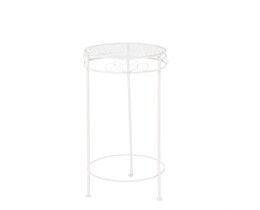 Stojalo za rastline Daisy 60 cm belo