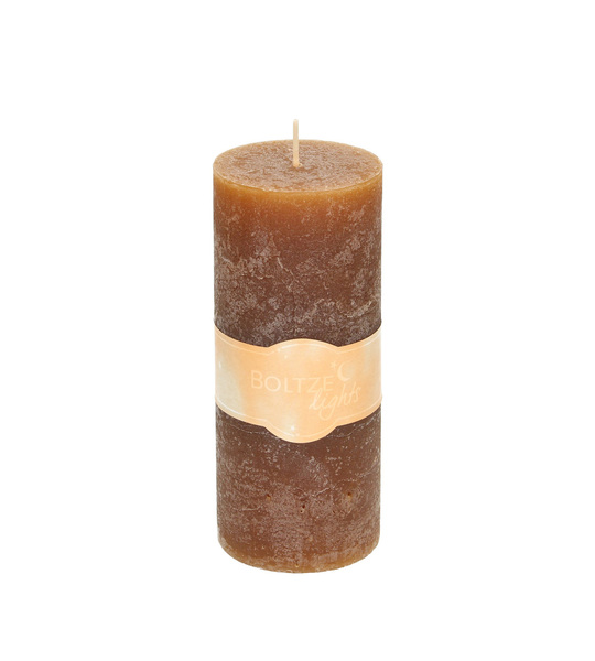 Świeca Lea 15cm brown