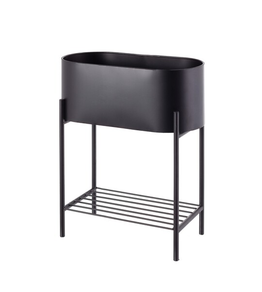 Plant stand Valery Duo 40x19x45cm black