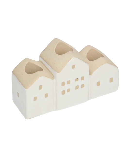 Świecznik Hauses 13x5x7cm white