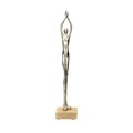 Dekoracja Silver Woman II wys. 52cm