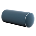 Plain Bolster Cushion with Piping