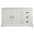 Chest of drawers Brighton 3 drawers + 2 doors white
