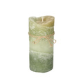 Świeca Dorotea 15 cm olive